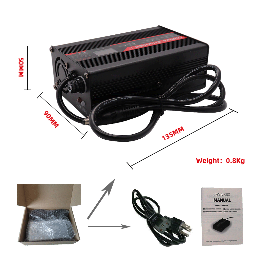 67.2V 4A Lithium Battery Charg - đánh giá và giá 84V 20A Smart Charger
