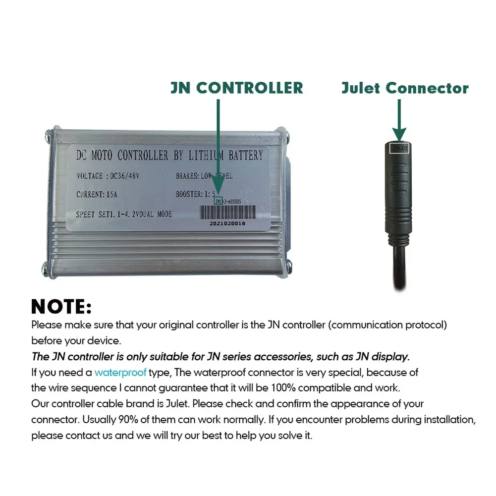 Ebike 36V48V 6-FET 15A 250W JN - đánh giá và giá Kelly Kls7230S Controller